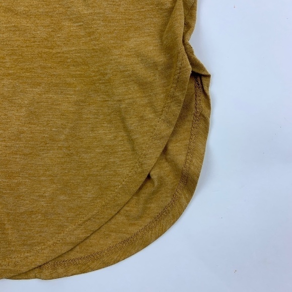 Back To My Roots Tank Top Womens Medium Yellow Silver - Picture 6 of 7